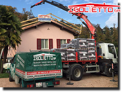Bioggio ristrutturazione edilizia del tetto